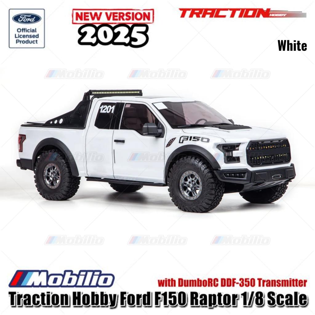 Traction Hobby Ford F150 Raptor Skala 1/8 RTR RC Crawler Adventure Car Versi Baru 2025