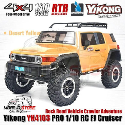Yikong YK4103 Pro 1/10 RC Rock Road Vehicle Crawler Adventure RTR