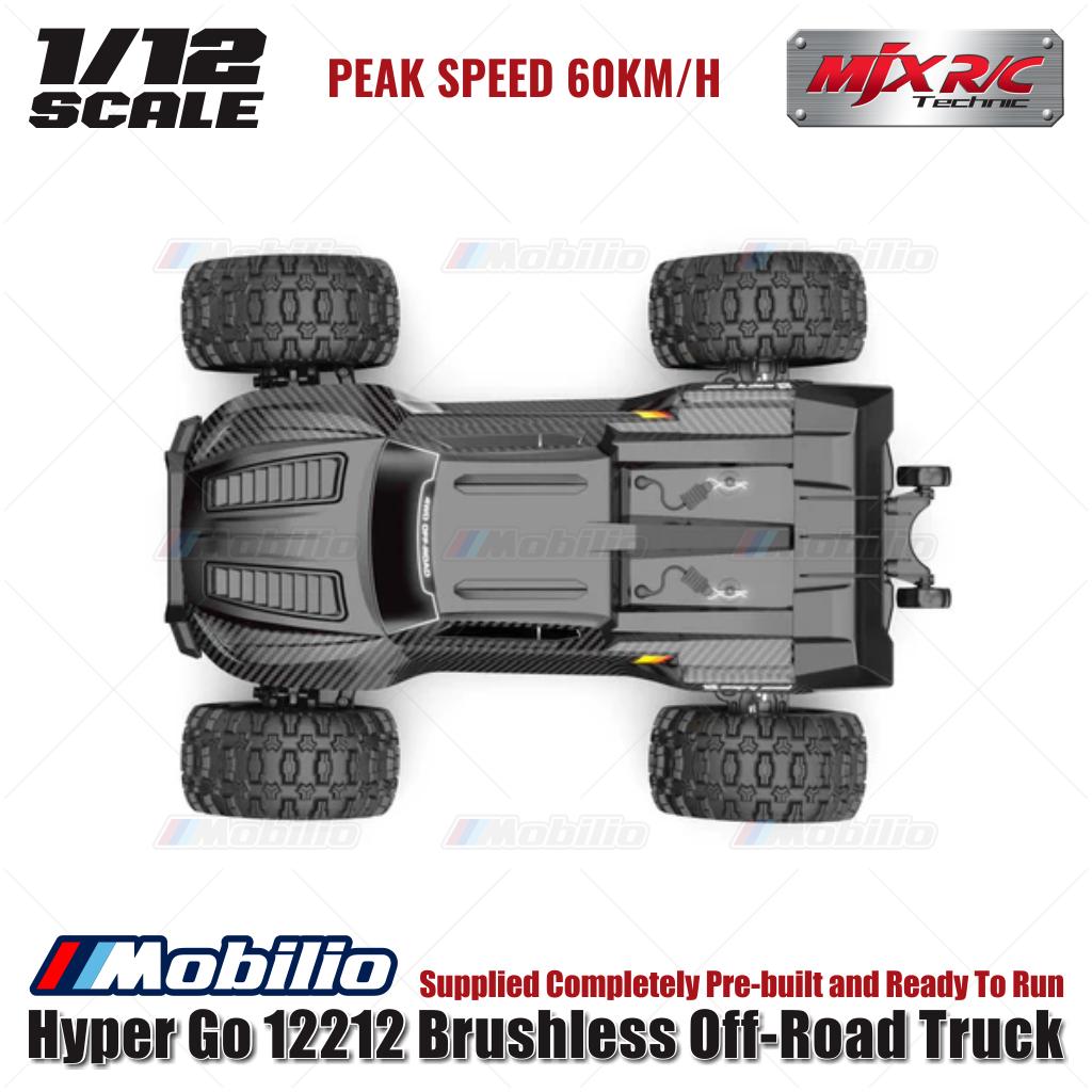MJX Hyper Go 12212 65KPH Brushless 1:12 Scale Truck Ready To Run RTR
