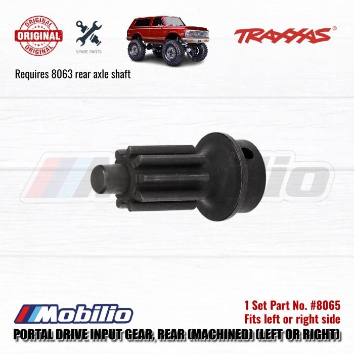 Traxxas Part #8065 Portal Drive Input Gear Rear Left or Right for #8063 Rear Axle TRX-4 RC Crawler Adventure