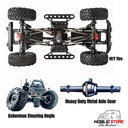 RGT EX 86100 V2 1:10 Skala Rock Crawler Cruiser 4WD Offroad RTR RC Mobil