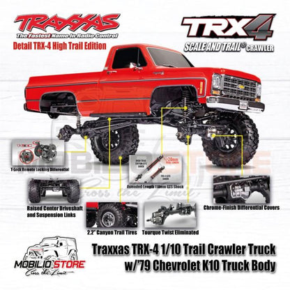 Traxxas 92056-4 TRX-4 1/10 High Trail Chevrolet 1979 K10 RC Truck RTR
