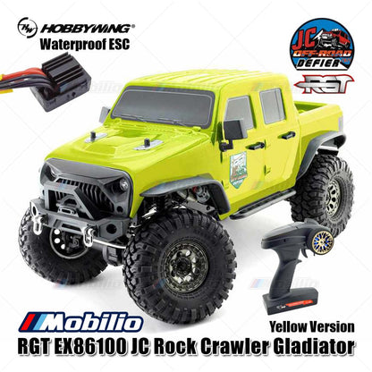 RC RGT EX86100 V2 JC Rock Crawler Cruiser Defier 4x4 Offroad 1/10