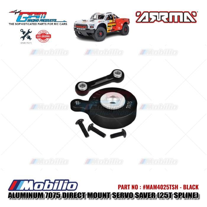 GPM Part #MAM4025TSH Aluminum 7075 Direct Mount Servo Saver 25T Spline with Fix Link Arrma Granite Big Rock Senton Vortexs Typhon Buggy Monster Truck