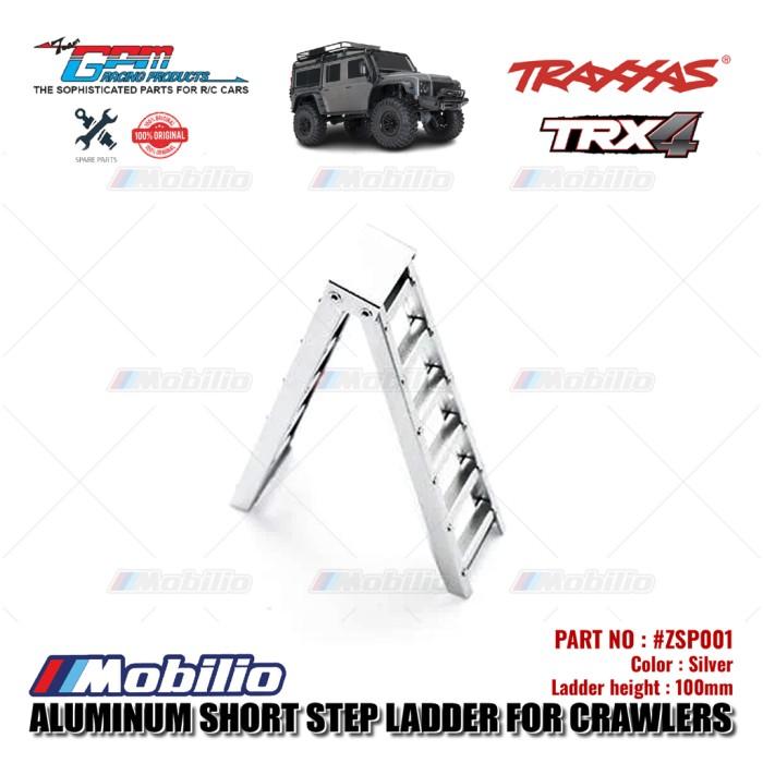 GPM Part #ZSP001 Aluminum Short Step Ladder for Crawlers Traxxas TRX4 Axial SCX10