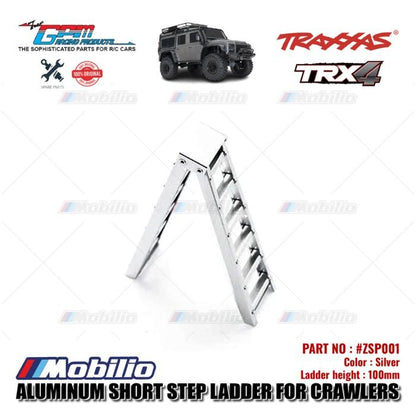 GPM Part #ZSP001 Aluminum Short Step Ladder for Crawlers Traxxas TRX4 Axial SCX10