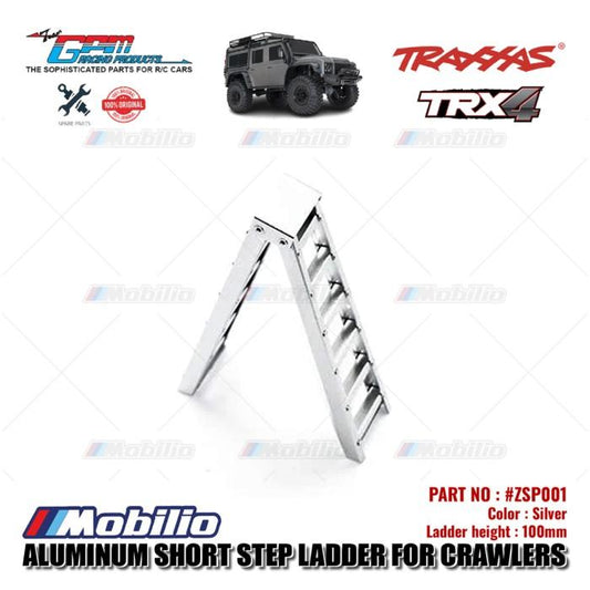 GPM Part #ZSP001 Aluminum Short Step Ladder for Crawlers Traxxas TRX4 Axial SCX10