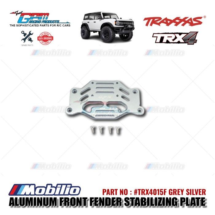 GPM Part #TRX4015F Aluminum Front Fender Stabilizing Plate Traxxas TRX-4 Ford Bronco