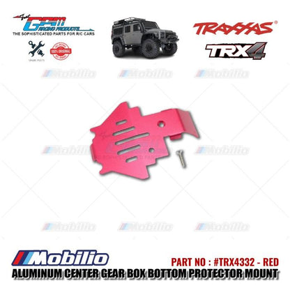 GPM Part #TRX4332 Aluminum Center Gear Box Bottom Protector Mount Traxxas TRX-4 Crawler Adventure