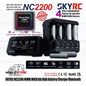 SKYRC NC2200 12V/2.0A 4Slot Pengisi Daya Baterai AA AAA NiMH/NiCD Bluetooth