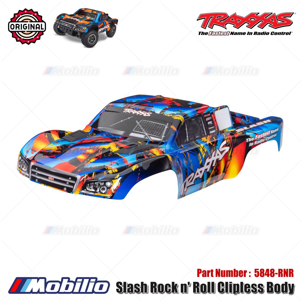 Traxxas Part #5848-RNR Slash Rock n' Roll Clipless Body