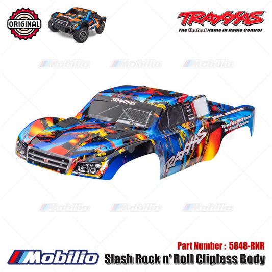 Traxxas Part #5848-RNR Slash Rock n' Roll Clipless Body
