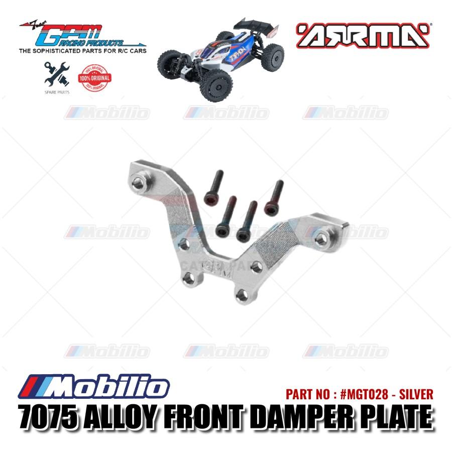 GPM Part #MGT028 Alloy Front Damper Plate Arrma 1/18 Typhon Grom Mega RC Buggy  Remote Control