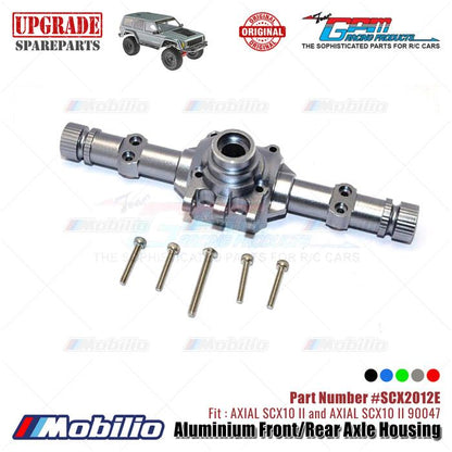 GPM Part #SCX2012E Aluminium Front / Rear Axle Housing RC Upgrade Axial SCX10 II Crawler Adventure