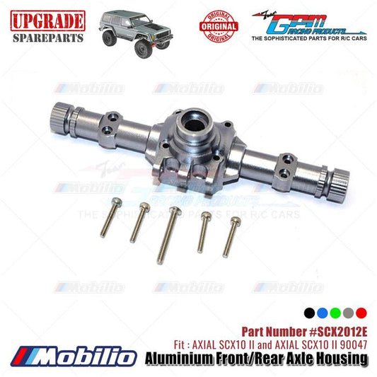 GPM Part #SCX2012E Aluminium Front / Rear Axle Housing RC Upgrade Axial SCX10 II Crawler Adventure