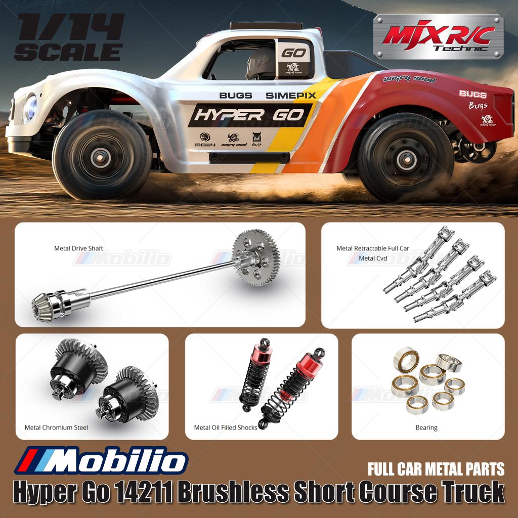 MJX Hyper Go 14211 75KPH Brushless 1:14 Scale Truck (2S & 3S LiPo Version) Ready To Run RTR