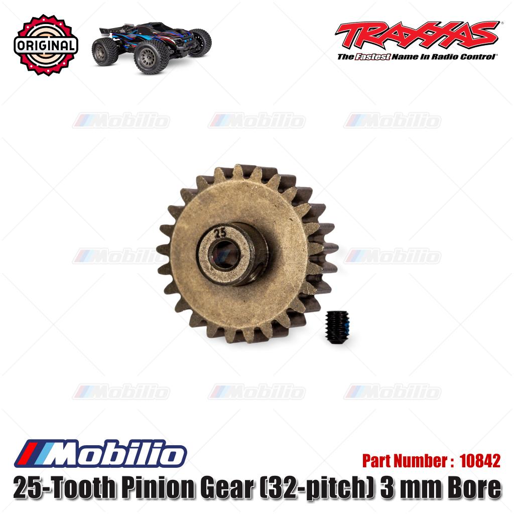Traxxas Part #10842 25-Tooth Pinion Gear (32-pitch) 3 mm Bore