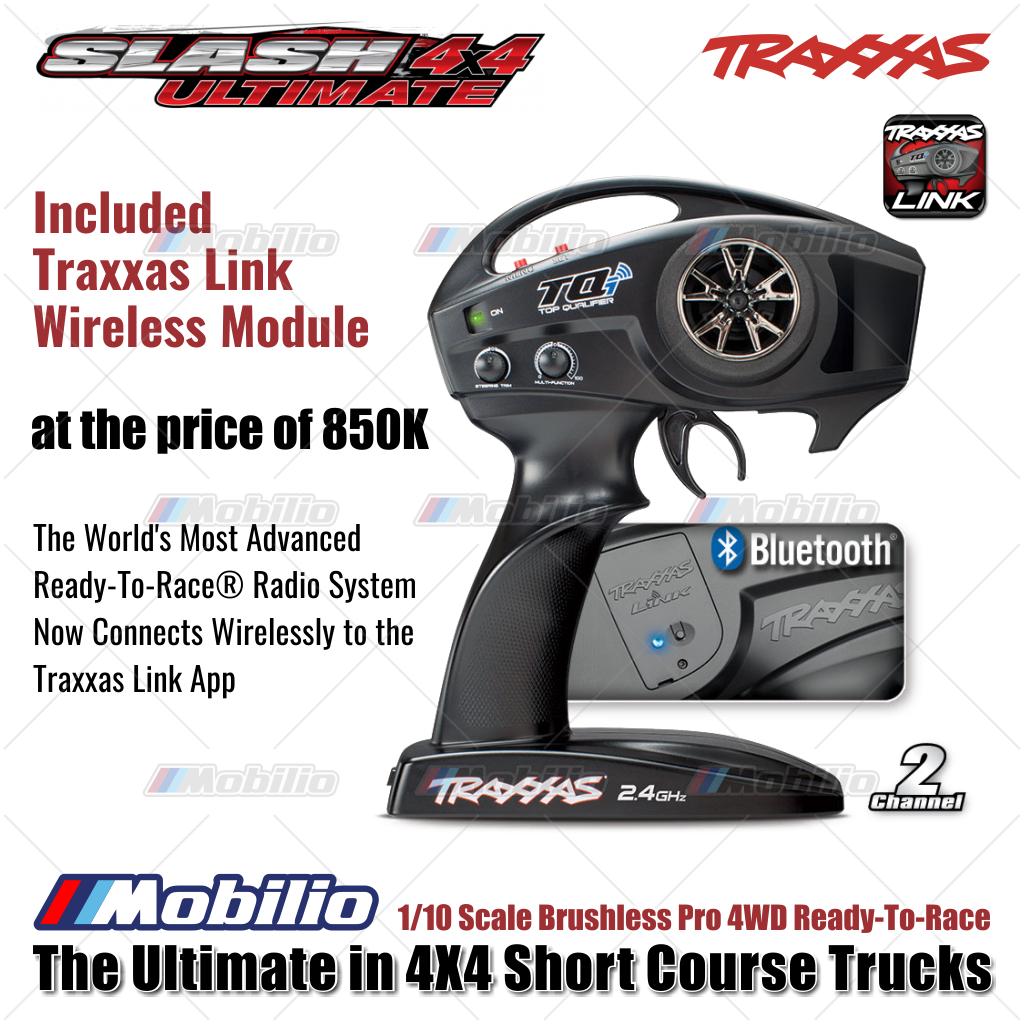 Traxxas 68277-4 Slash 4X4 Ultimate Clipless 1/10 Skala Brushless 4WD Short Course RTR