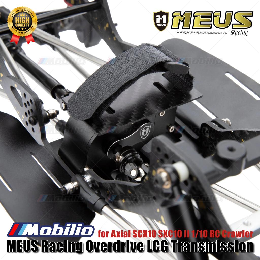 MEUS Racing Overdrive LCG Transmission MEUS-01-6009 / 10 untuk Axial SCX10 SXC10 II 1/10 RC Crawler