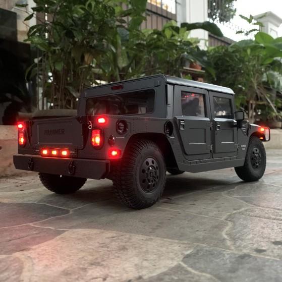 FMS Hummer H1 Alpha RS 1/12 Versi RTR Tenaga Listrik dengan Pemancar 2.4Ghz RC Crawler Petualangan