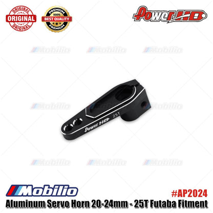 Power HD AP2024 Aluminum Servo Horn 20-24mm - 25T Futaba Fitment