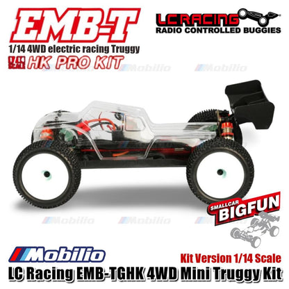 LC Racing EMB-TGHK 4WD Mini Truggy Kit 1/14 Scale Unassembled
