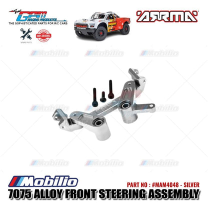 GPM Part #MAM4048 Alloy Front Steering Assembly ARRMA 1/8 MOJAVE 4X4 4S BLX Desert Truck  Remote Control