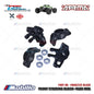 GPM Part #MGG2122 Alloy Front Steering Block + Rear Hub (Larger Inner Bearings) RC Arrma Granite Typhon Grom Mega Monster Truck