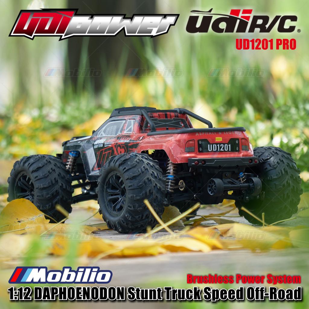 UDIR/C UD1201 PRO 1:12 DAPHOENODON Stunt Truck RC Speed Off-Road Brushless Power System RTR