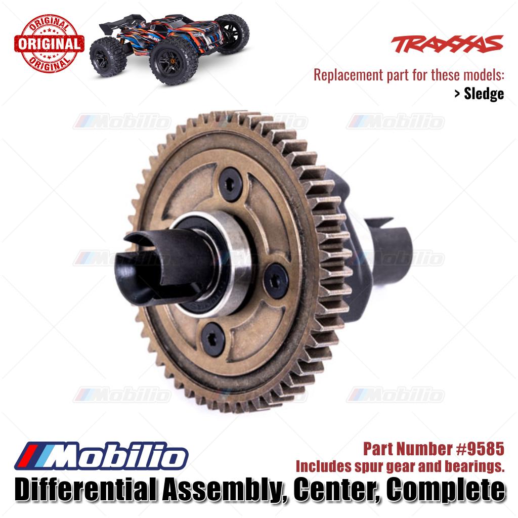 Traxxas Part #9585 Complete Center Differential Assembled RC Sledge 1/8 Scale Off-Road
