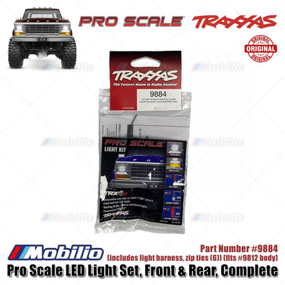 Traxxas Part #9884 Pro Scale LED Light Set Front & Rear Complete fits #9812 Body TRX-4MT 1979 Ford F-150