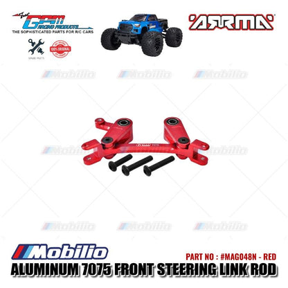 GPM Part #MAG048N Alloy Steering Assembly Arrma Granite Big Rock Senton Vortexs Typhon 4X4 Buggy Monster Truck  Remote Control