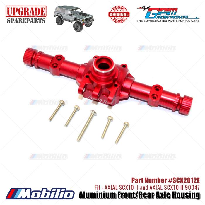 GPM Part #SCX2012E Aluminium Front / Rear Axle Housing RC Upgrade Axial SCX10 II Crawler Adventure