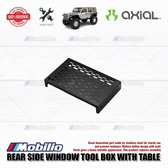 GPM Part #SCX3ZSP1 Rear Side Window Tool Box W. Table for Axial SCX10 III Jeep Wrangler