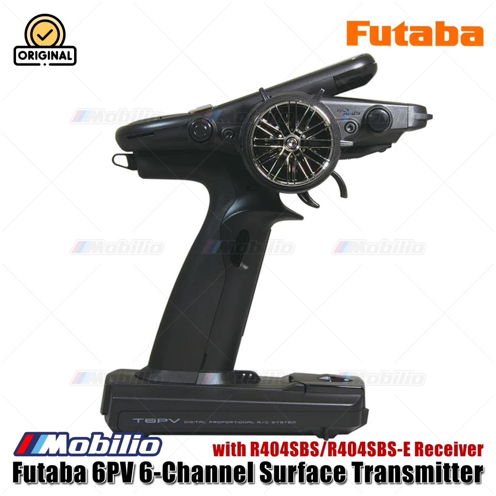 Futaba 6PV 6-Channel Surface Transmitter with R404SBS / R404SBS-E Receiver