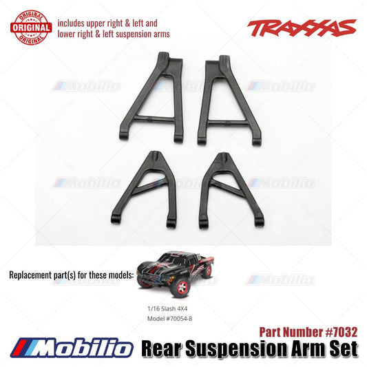 Traxxas Part #7032 Rear Suspension Arm Set for RC 1/16 Slash 4X4