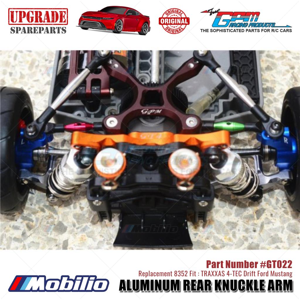 GPM Part #GT022 Aluminum Rear Knuckle Arm 2 Pcs Set for Traxxas 4-Tec 2.0, 4-Tec 3.0, 4-Tec Drift Ford Mustang
