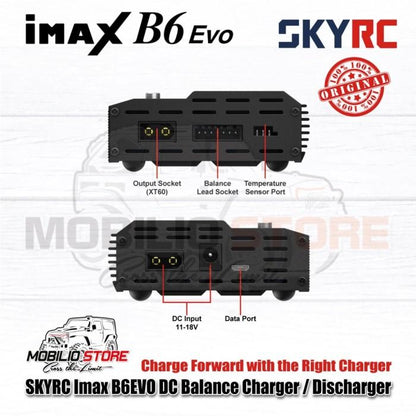 Pengisi Daya Saldo Profesional SKYRC iMAX B6EVO 60W 6A SK-100168 Asli