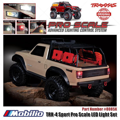 Traxxas Part #8085X TRX-4 Sport Pro Scale LED Light Set Advanced Lighting Control System