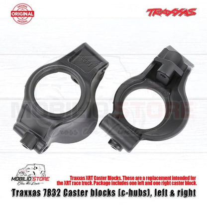 Traxxas Part #7832 Caster Blocks C-Hubs Left Right Original Part XRT X-Maxx