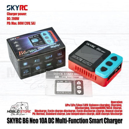 SKYRC B6 Neo 10A DC Multi Function Smart Charger Original Charge Battery RC Remote Control