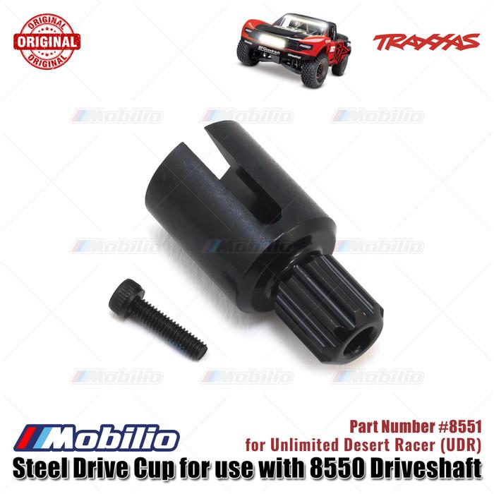 Traxxas Part #8551 Steel Drive Cup for use with 8550 Driveshaft Unlimited Desert Racer (UDR) RC