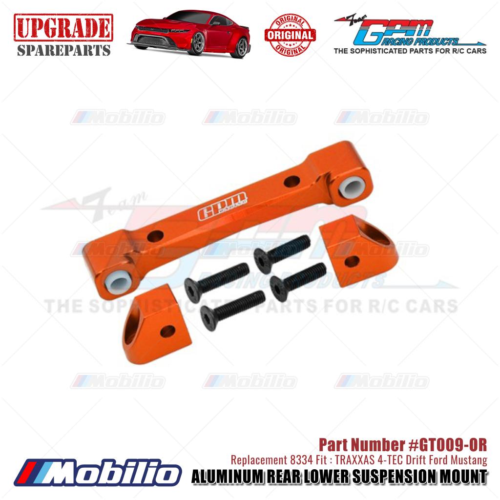 GPM Part #GT009 Aluminum Rear Lower Suspension Mount #8334 Traxxas 4-TEC Drift Ford Mustang