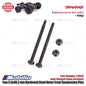 Traxxas Part #9542 Hardened Steel Outer Front Suspension Pins with Flanged Nylon Locknuts RC Sledge 1/8 Scale Off-Road