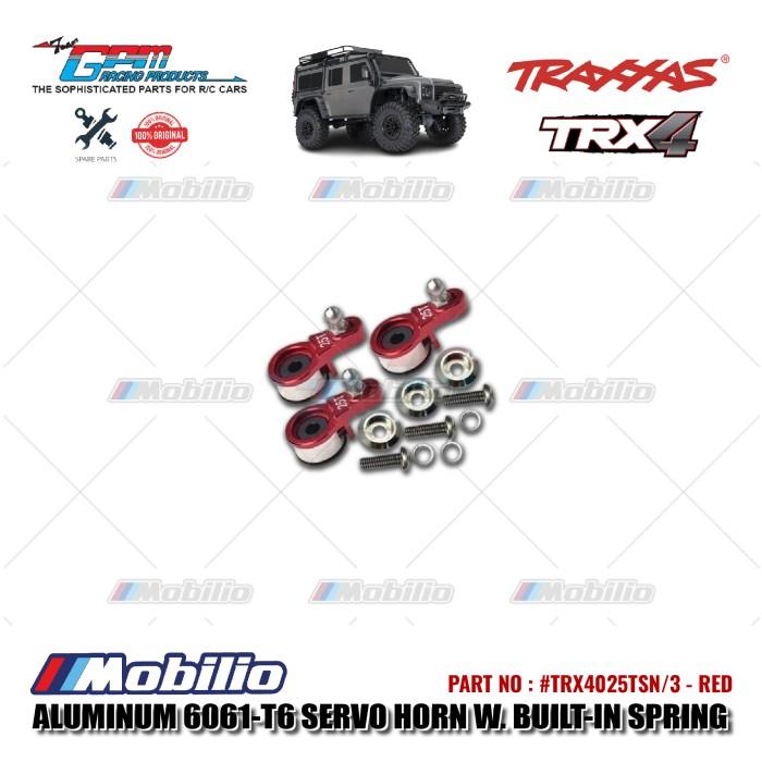 GPM Part #TRX4025TSN/3 Aluminum Servo Horn with Built-in Spring for Locking Differential RC Upgrade Traxxas TRX-4 TRX-6
