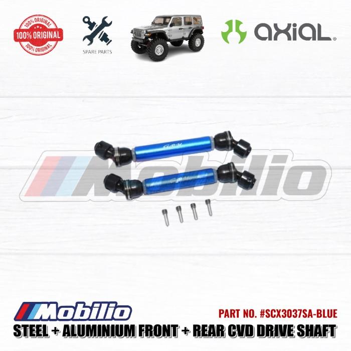 GPM Part #SCX3037SA Steel Metal Front Rear CVD Drive Shaft Kopel Axial SCX10 III Wrangler