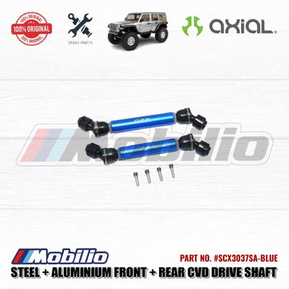 GPM Part #SCX3037SA Steel Metal Front Rear CVD Drive Shaft Kopel Axial SCX10 III Wrangler