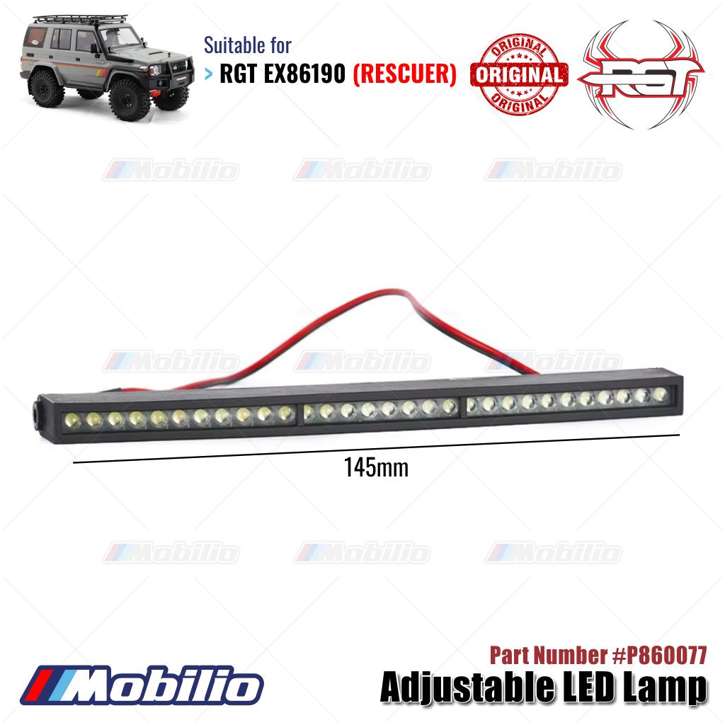 RGT Part #P860077 Adjustable LED Lamp Upgrade RC EX86190 Rescuer Crawler Adventure