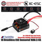 ESC Tanpa Sikat XC-ESC E8 Sensored 160A 3-6S untuk Mobil RC dan Truk 1/8 Skala Street Run Bashing Offroad Racing