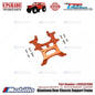 GPM Part #SCX3015RA Aluminum Rear Chassis Support Frame Axial SCX10 III Jeep Wrangler - Gladiator  Remote Control Toy